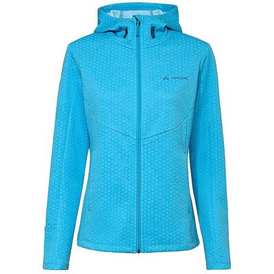 VAUDE Damen Fleecejacke Skomer Hiking Hoodie hellblau 38 W VAUDE Damen Fleecejacke Skomer Hiking Hoodie hellblau 38 W