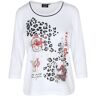 Canyon Damen T-Shirt Leo Print weiss   Größe: 44   517012