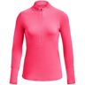 UNDER ARMOUR Damen Fitnessshirt UA Qualifier Run 2.0 Half Zip pink   Größe: L   1365632