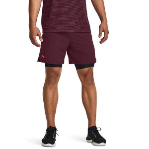 UNDER ARMOUR Herren Fitnessshort UA Vanish 15cm dunkelrot   Größe: XL   1373718