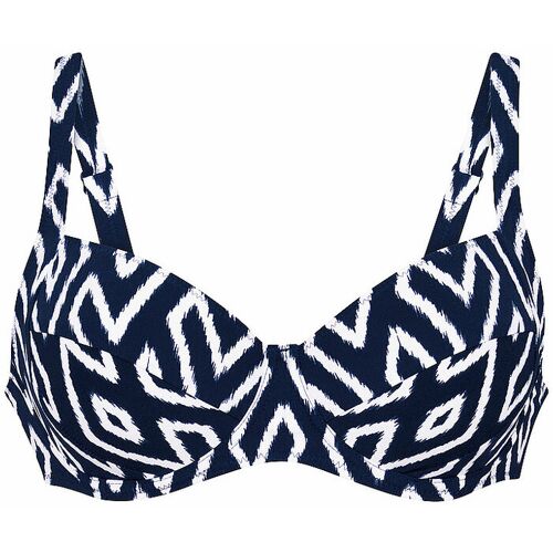 ANITA Damen Bikinioberteil Tribal Monotones dunkelblau 40F W