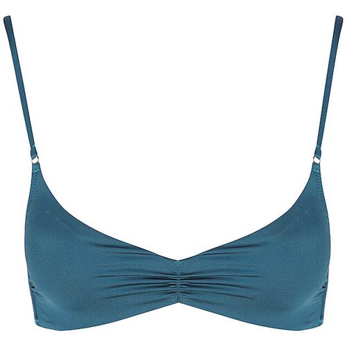 MRS & HUGS Damen Bikinioberteil Bustier Young petrol XS W