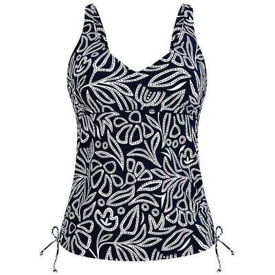 ANITA Damen Tankinioberteil Flower Malaika dunkelblau 44F W ANITA Damen Tankinioberteil Flower Malaika dunkelblau 44F W