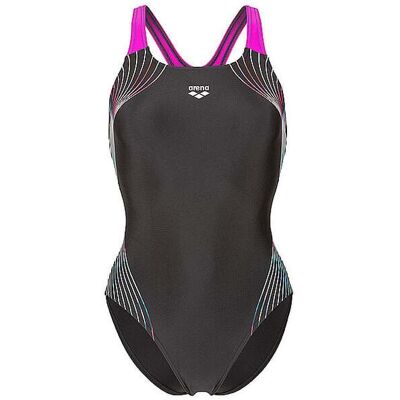 ARENA Damen Badeanzug Nuance Pro Back schwarz 42 W ARENA Damen Badeanzug Nuance Pro Back schwarz 42 W
