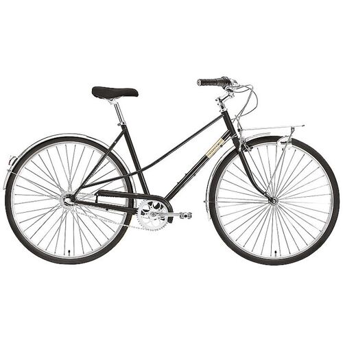 CREME Damen Urbanbike Caferacer Lady Uno schwarz   Größe: 44 1/2   BI-CRE-2234