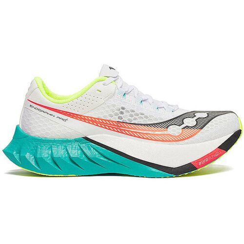 SAUCONY Herren Wettkampf Laufschuhe Endorphin Pro 4 weiss 47 M