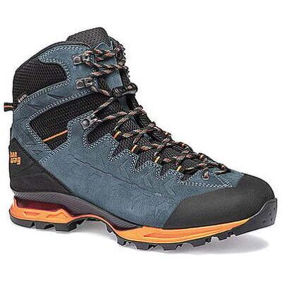 Hanwag Makra Trek GTX - Leichte Wasserdichte Wanderschuhe - Orange/Blau Hanwag Makra Trek GTX - Leichte Wasserdichte Wanderschuhe - Orange/Blau