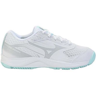 Mizuno Damen Hallenschuhe Cyclon Speed 5 weiss 38 1/2 W Mizuno Damen Hallenschuhe Cyclon Speed 5 weiss 38 1/2 W