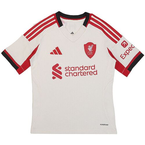 Adidas Kinder Fußballtrikot FC Liverpool 25/26 Auswärts weiss 140 B