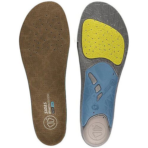 SIDAS Einlegesohlen fürs Wandern - 3Feet® Outdoor Low blau 44-45 B