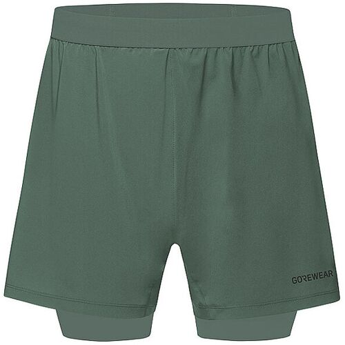 GOREWEAR Herren Laufshort Concurve 5 2in1 schwarz L M