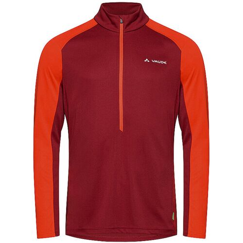 VAUDE Herren Funktions Zipshirt Larice Light Shirt II dunkelrot XL M