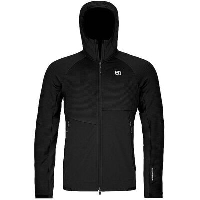 ORTOVOX Herren Fleecejacke RIB Hoodie schwarz L M ORTOVOX Herren Fleecejacke RIB Hoodie schwarz L M