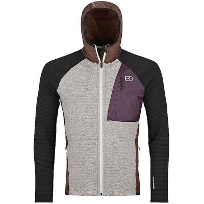ORTOVOX Herren Fleecejacke Classic Knit braun S M ORTOVOX Herren Fleecejacke Classic Knit braun S M