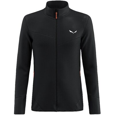SALEWA Herren Fleecejacke Puez Waffle Hoodie schwarz L M SALEWA Herren Fleecejacke Puez Waffle Hoodie schwarz L M