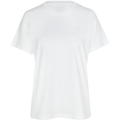 ARCTERYX Damen T-Shirt Kragg weiss M W