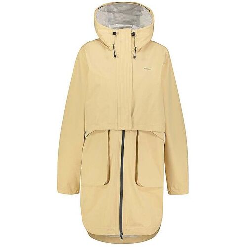 MERU Damen Wander Parka Leira 3L Hoodie camel 42 W
