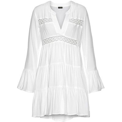 LASCANA Damen Tunika weiss 32-34 W LASCANA Damen Tunika weiss 32-34 W