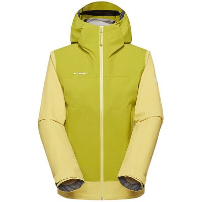 MAMMUT Damen Wanderjacke Crag 2,5L Hoodie gold L W MAMMUT Damen Wanderjacke Crag 2,5L Hoodie gold L W