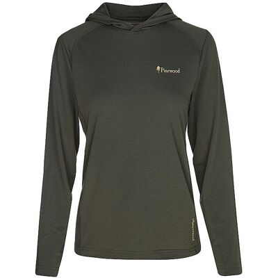Pinewood Damen Funktionssweater Insect Safe olive M W Pinewood Damen Funktionssweater Insect Safe olive M W