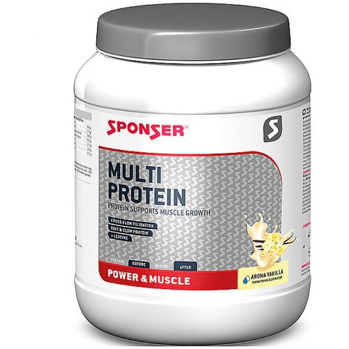 SPONSER Proteinpulver Multi Protein Vanilla bunt B