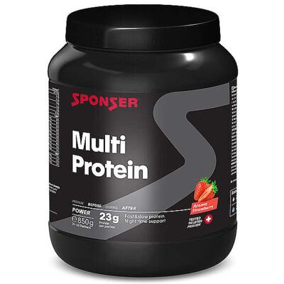 Sponser Multi Protein CFF Erdbeere - 850 g - Proteinpulver Sponser Multi Protein CFF Erdbeere - 850 g - Proteinpulver
