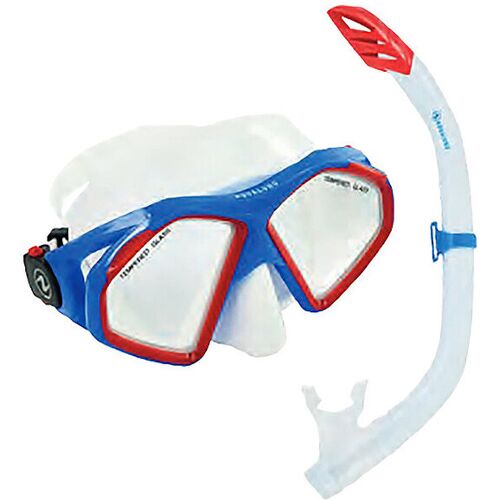AQUALUNG Tauchset 2-teilig Combo Hawkeye rot B