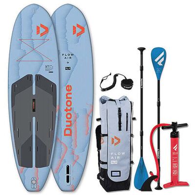 DUOTONE iSUP Package Flow Air SLS hellblau 10/8 B DUOTONE iSUP Package Flow Air SLS hellblau 10/8 B