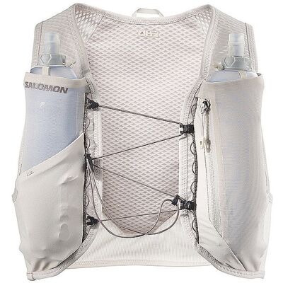SALOMON Trinkweste Gravel Skin 4 Set creme L B SALOMON Trinkweste Gravel Skin 4 Set creme L B