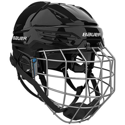 BAUER Herren Eishockeyhelm Re-Akt 55 inkl. Gitter schwarz 54,5-59CM M BAUER Herren Eishockeyhelm Re-Akt 55 inkl. Gitter schwarz 54,5-59CM M