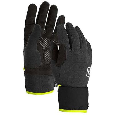 ORTOVOX Herren Handschuhe Fleece Grid Cover schwarz S M ORTOVOX Herren Handschuhe Fleece Grid Cover schwarz S M