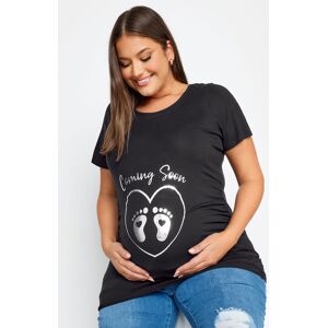 Bump It Up Maternity – Tshirt Mit Slogan „Coming Soon