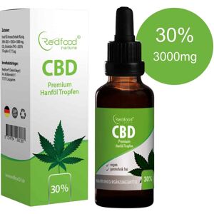 Redfood24 CBD ÖL 30% Vollspektrum Hanf Öl 10ml