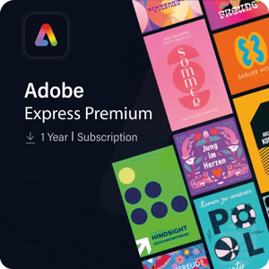 Adobe Express Premium - Software mit Generative Credits & Download Adobe Express Premium - Software mit Generative Credits & Download
