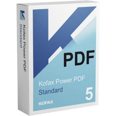 Kofax Power PDF 5.0 Standard - PDF-Editor Kofax Power PDF 5.0 Standard - PDF-Editor