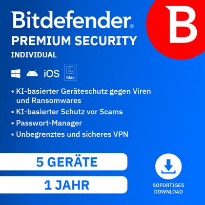 Bitdefender Premium Security Individual Bitdefender Premium Security Individual