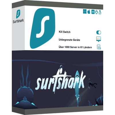 Surfshark Starter 2 Jahre - VPN-Dienst Surfshark Starter 2 Jahre - VPN-Dienst