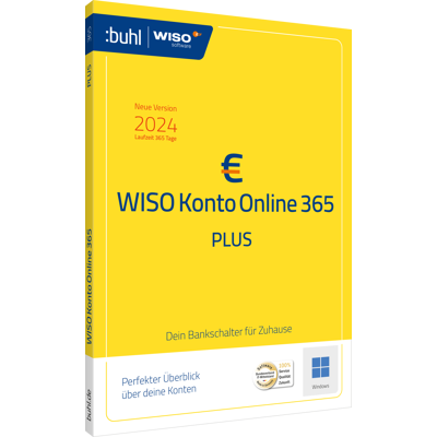 Buhl Data - WISO Konto Online Plus 365 - Version 2024 - Windows - Software Buhl Data - WISO Konto Online Plus 365 - Version 2024 - Windows - Software