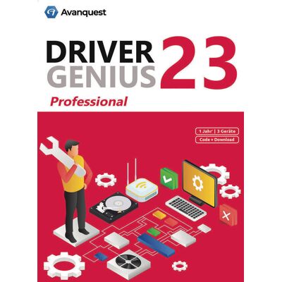 Avanquest Driver Genius 23 Professional - Treiberverwaltung Avanquest Driver Genius 23 Professional - Treiberverwaltung