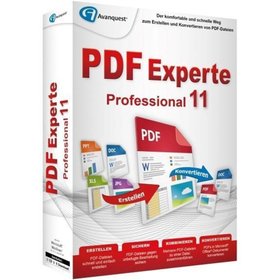 Avanquest PDF Experte 11 Professional - PDF-Software Avanquest PDF Experte 11 Professional - PDF-Software
