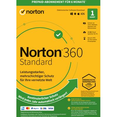 Norton Standard Sicherheitssoftware - Virenschutz, Firewall, Backup Norton Standard Sicherheitssoftware - Virenschutz, Firewall, Backup