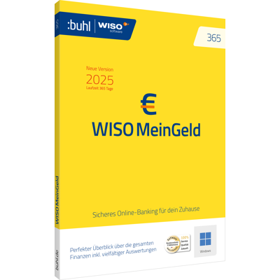 WISO Mein Geld 365 2025 - Finanzsoftware WISO Mein Geld 365 2025 - Finanzsoftware