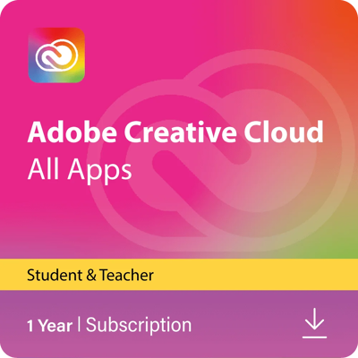 Adobe Creative Cloud für Schüler & Lehrer - Vollversion Adobe Creative Cloud für Schüler & Lehrer - Vollversion