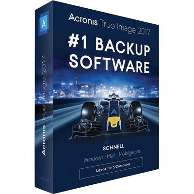 Acronis True Image 2017 - Backup-Software - 1 Gerät Acronis True Image 2017 - Backup-Software - 1 Gerät