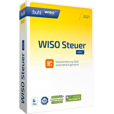 Buhl WISO steuer:Mac 2020 - Steuer-Software für 2019 Buhl WISO steuer:Mac 2020 - Steuer-Software für 2019