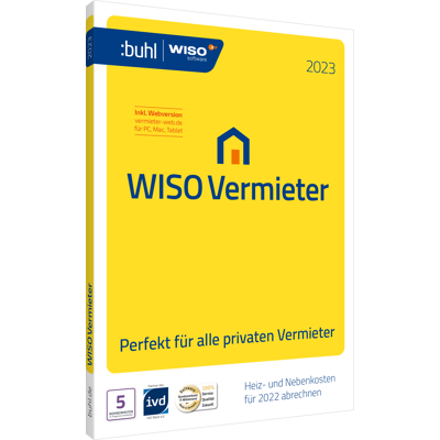 WISO - Vermieter 2023 - 1 License - Software WISO - Vermieter 2023 - 1 License - Software