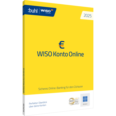 WISO 2025 Finanzsoftware - Online-Banking, Geräte unbegrenzt WISO 2025 Finanzsoftware - Online-Banking, Geräte unbegrenzt