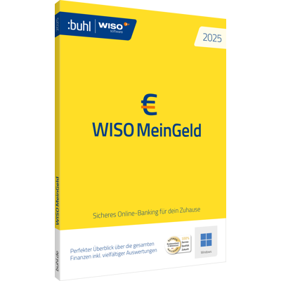 WISO Mein Geld 2025 - Finanzsoftware WISO Mein Geld 2025 - Finanzsoftware