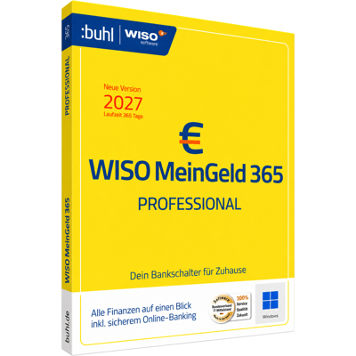 Wiso Mein Geld Professional 365 Version 2027 Wiso Mein Geld Professional 365 Version 2027