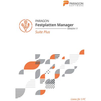 Paragon Festplatten-Manager 17 Suite Plus für 3-PCs Paragon Festplatten-Manager 17 Suite Plus für 3-PCs